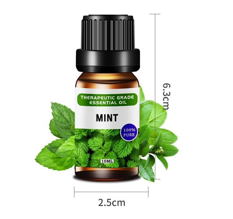 Aromatherapy Oil Essential Oil Kit 10ml Lavender Rose Plant Massage Essential Oil, 4pcs 6 pcs 12 pcs