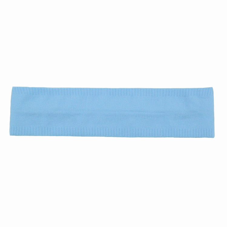 Non-slip Sports Antiperspirant Headband Nylon Monochromatic Headband Headwear