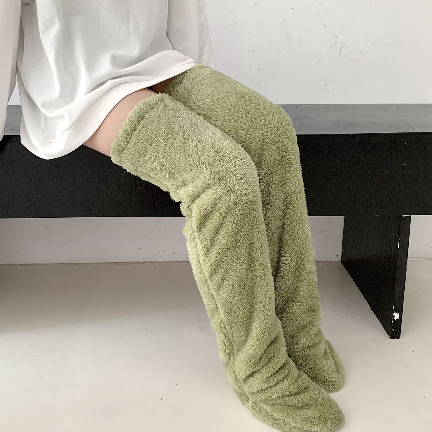 Long Fuzzy Fleece Warm Socks