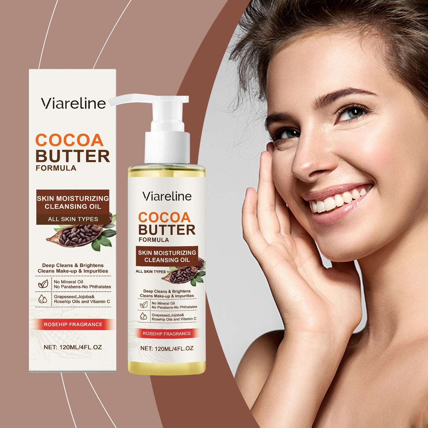 Facial Gentle Makeup Remover Oil