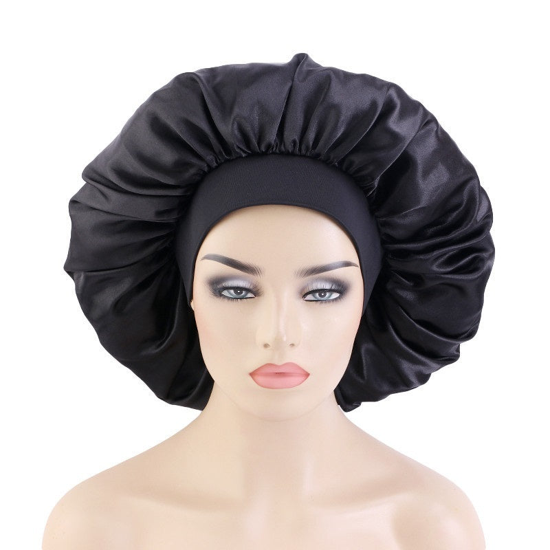 Thick And Wide Side Oversized Beauty Hair Care Hat