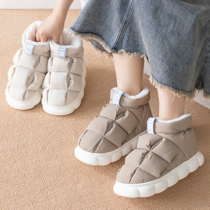Puffy Cotton Slippers