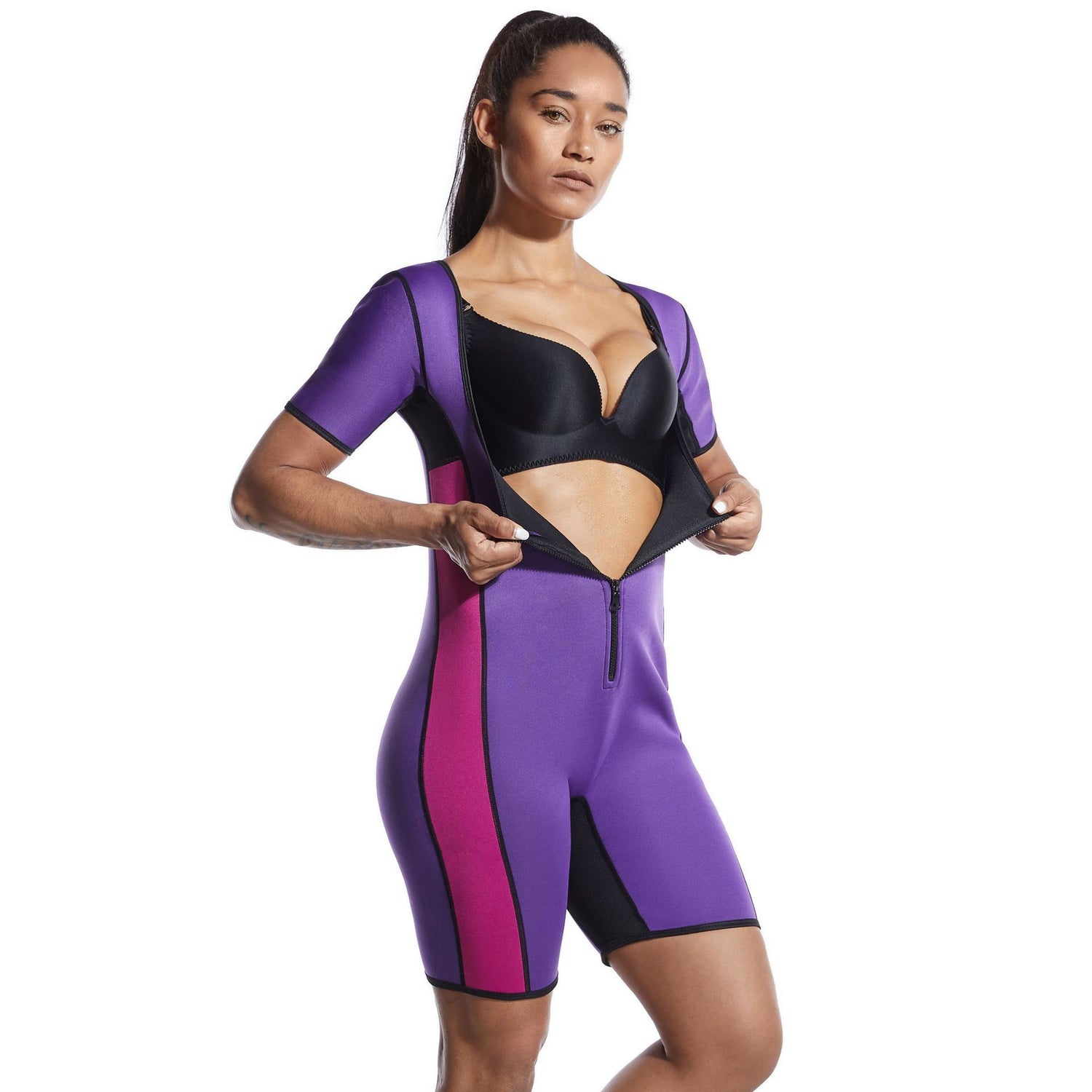 Curvy Plus Suze Neoprene Jumpsuit