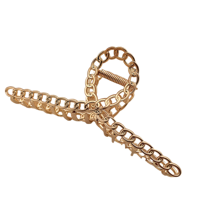 Minimalist Hair Clip Gold Silver