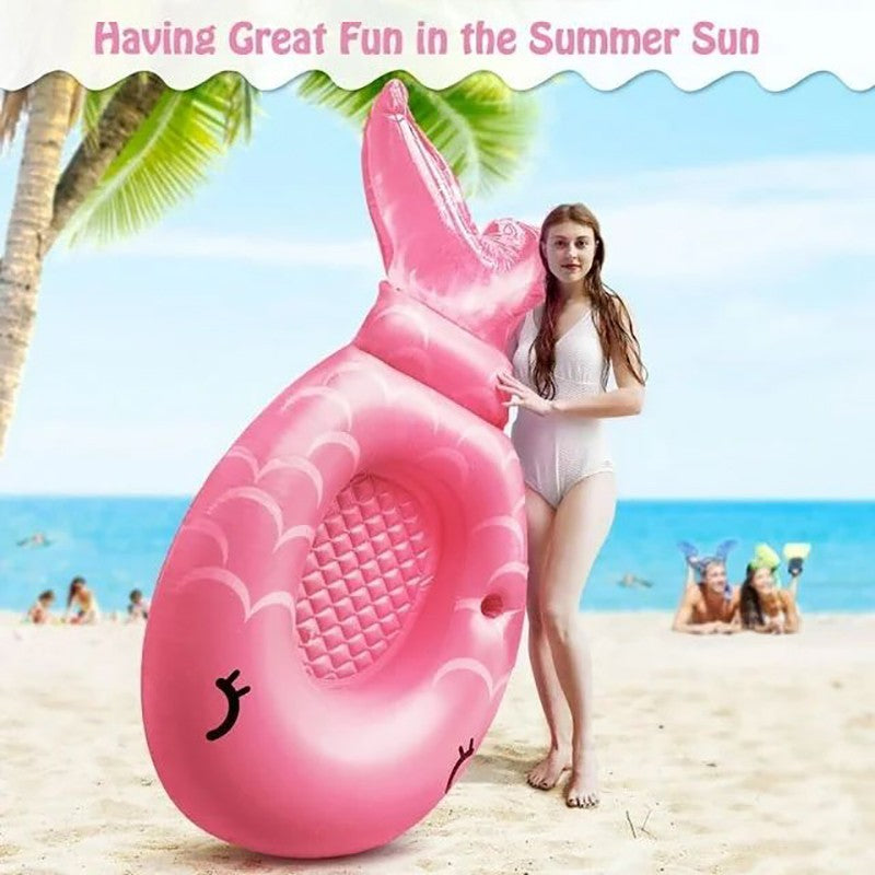 PVC Inflatable Mermaid Recliner