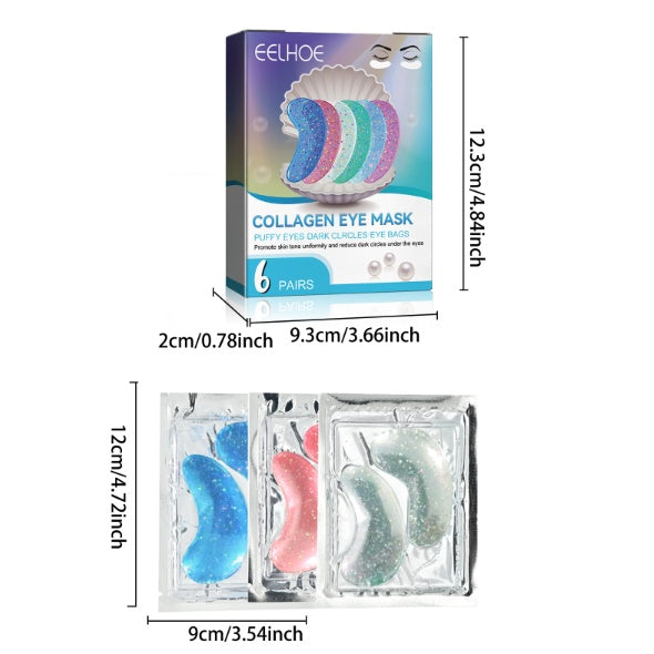 Collagen Eye Mask Removes Fine Lines And Dark Circles Hydrating and Firming Lift Crystal Eye Mask