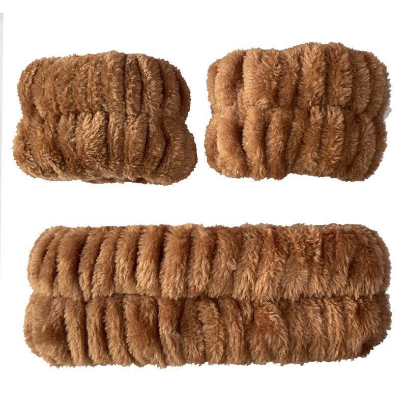 Hair Band & Wrist Cuffs Wash Set