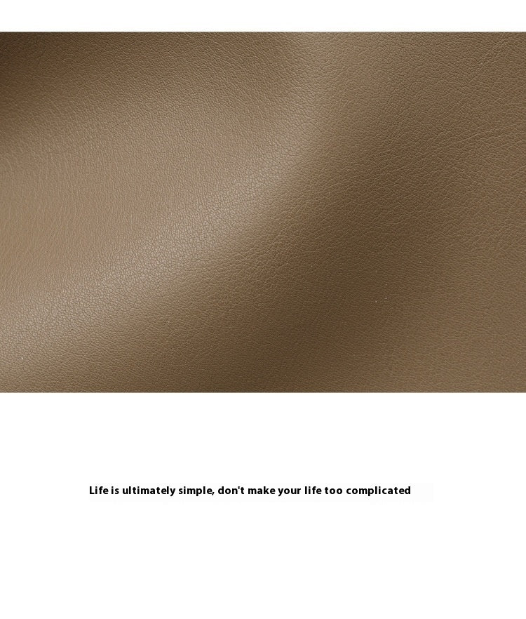 Versatile Handheld Genuine Leather Women's Shoulder Messenger Bag