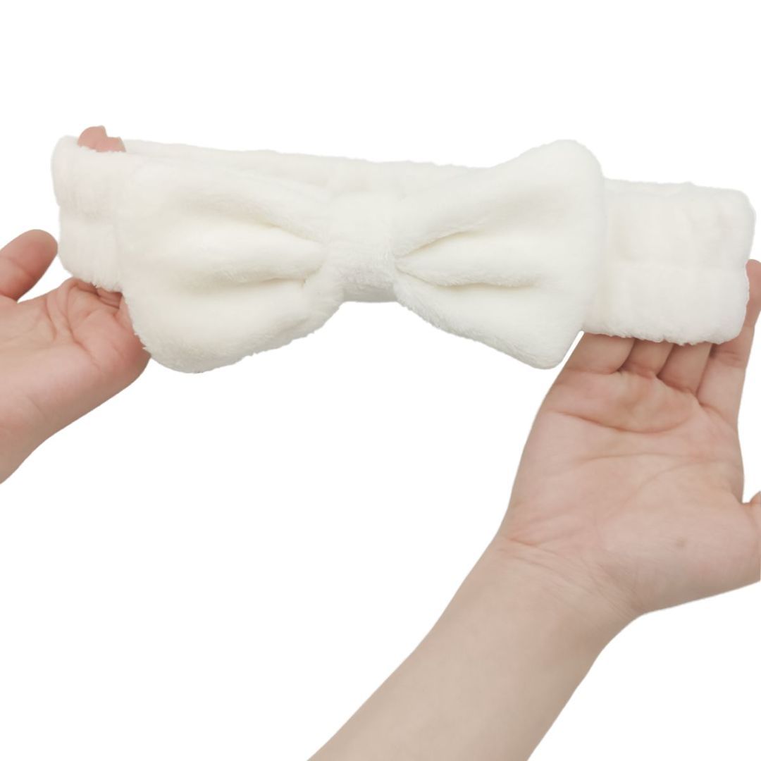 Clip Hair Band Four-piece Beige