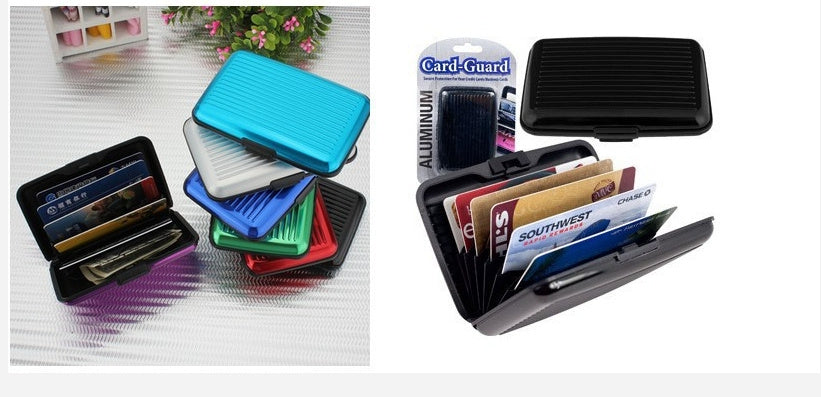 Aluminum Alloy Credit Card Business Card Holder
