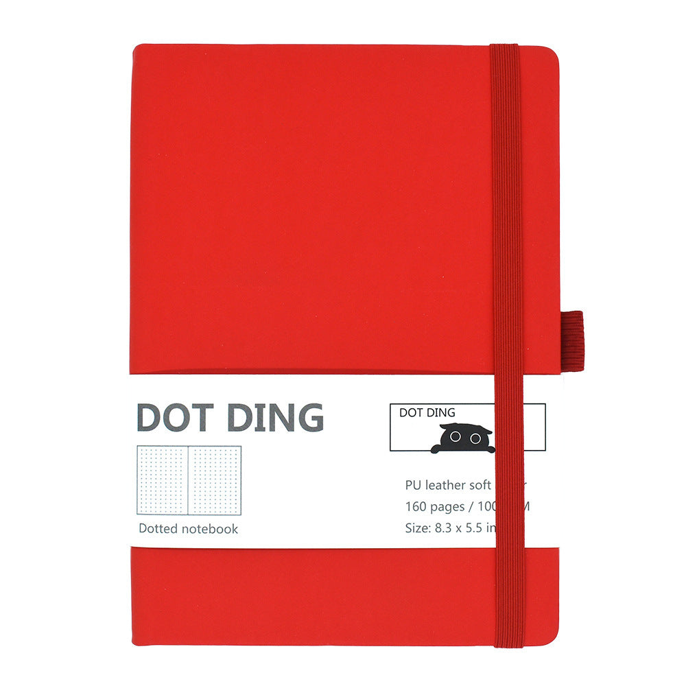Hardcover Journal Dot Grid Graph Paper Notebook