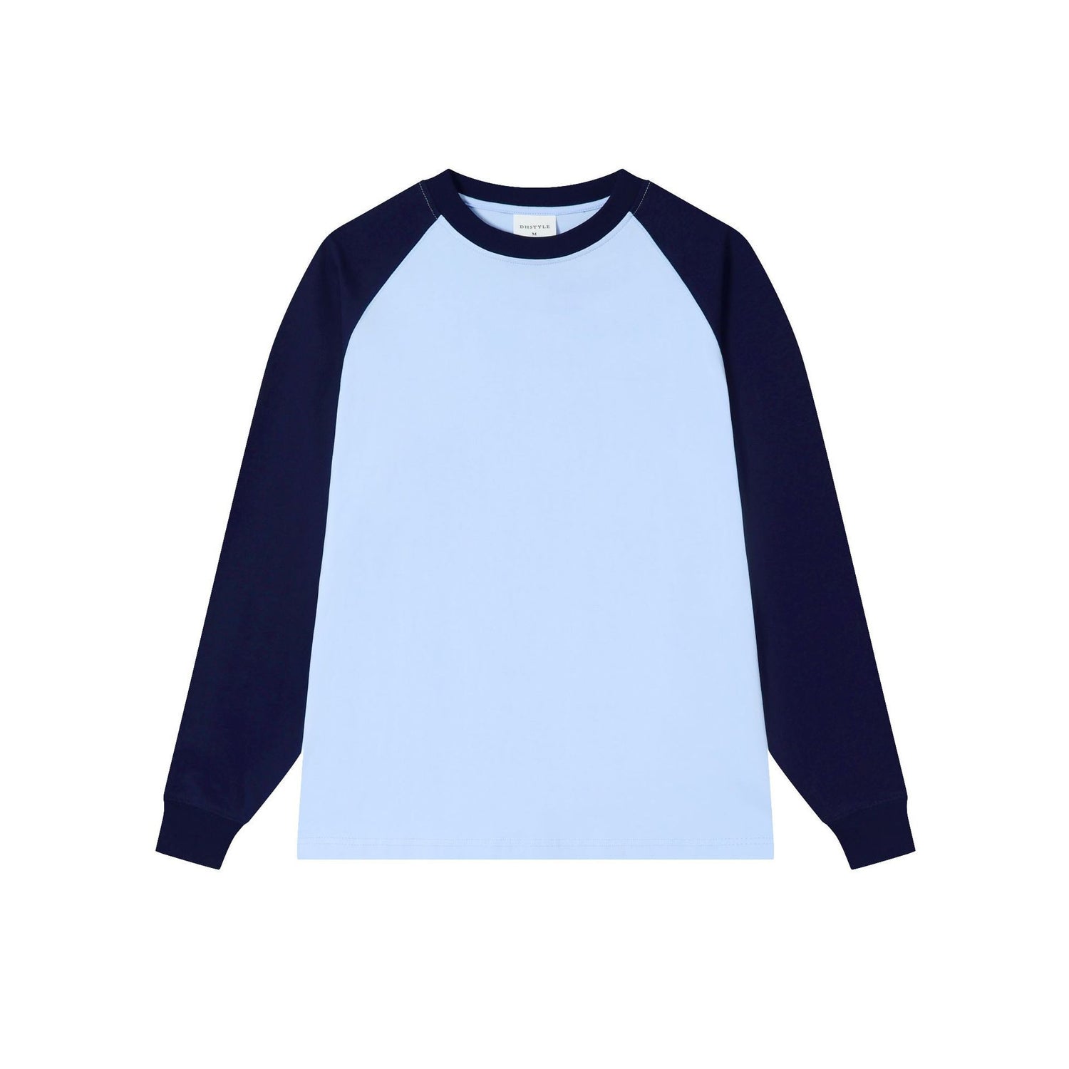 Premium Cotton Thread Sleeve Round Neck Raglan Shirt For Women