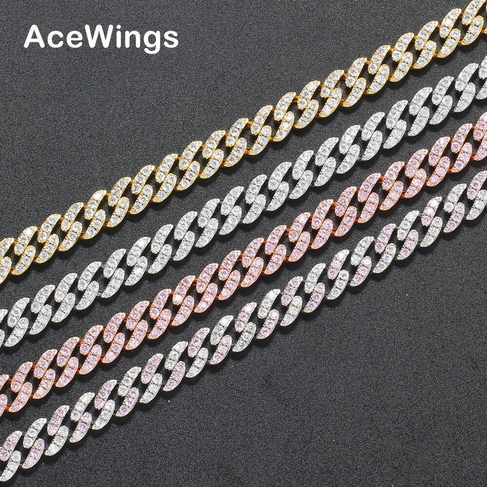 European Hip Hop Individual Gift Copper Zircon-laid Necklace