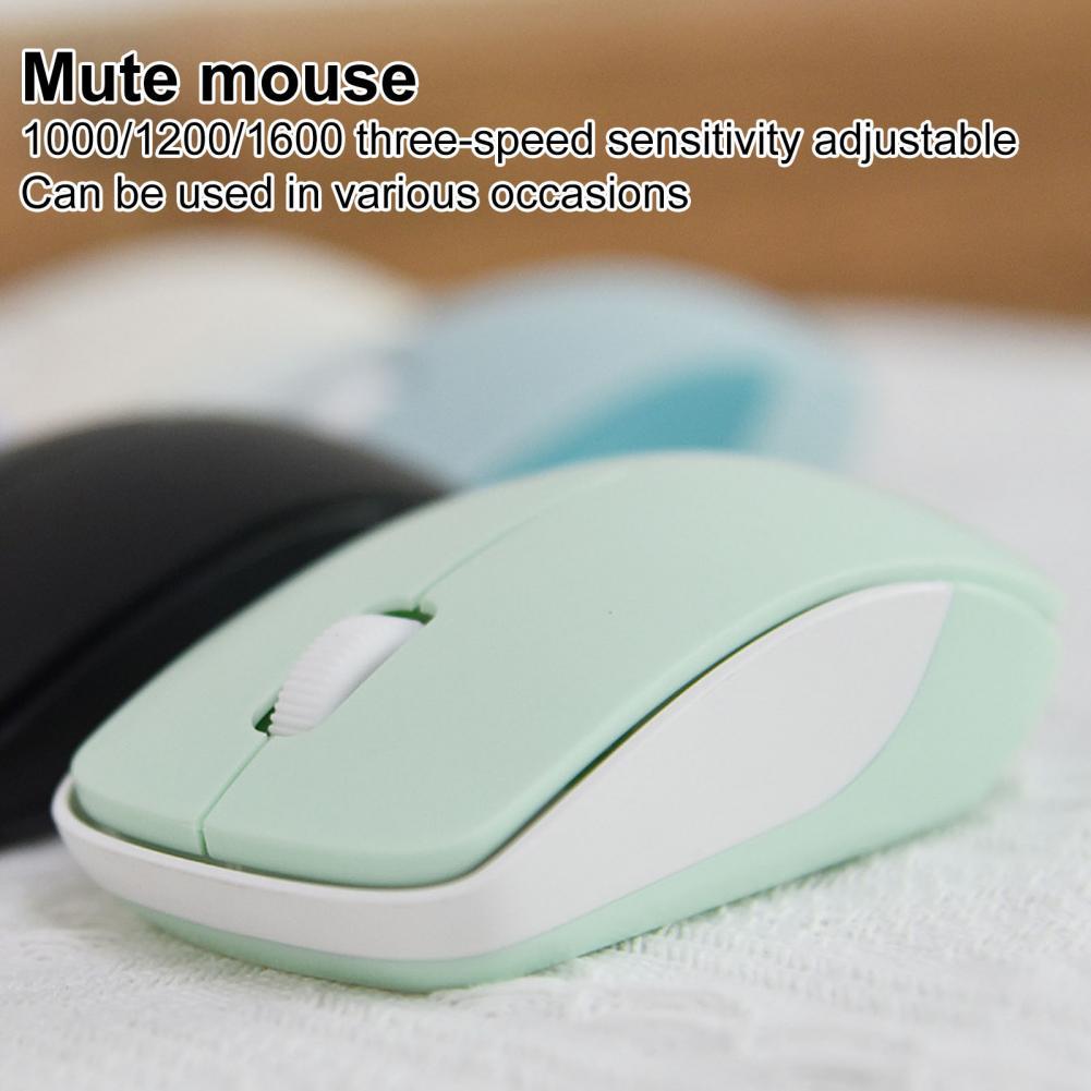 Wireless Keyboard And Mouse Set Small And Portable Lovely Female Office