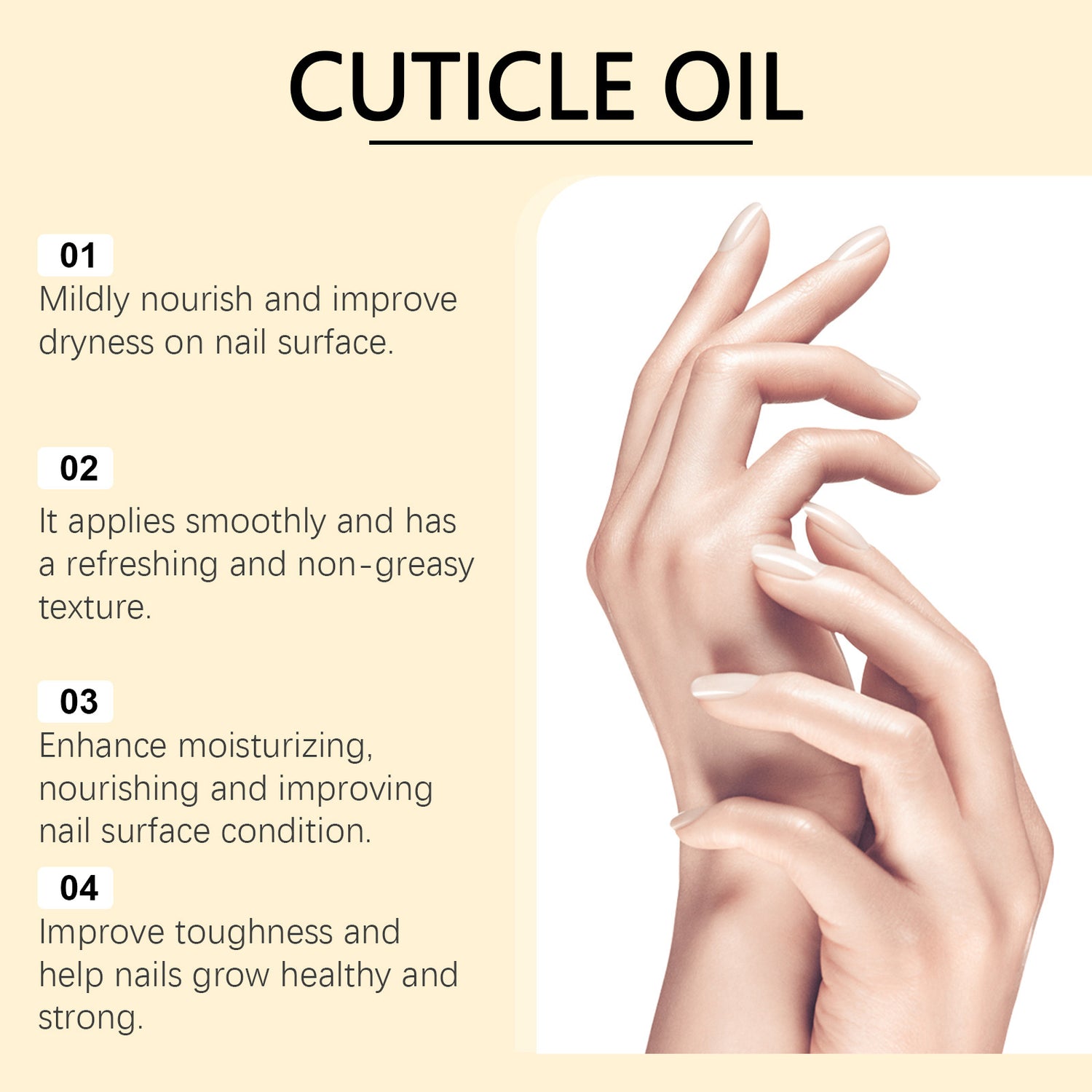 Daily Gentle Maintenance Moisturizing Hand And Foot Nail Cleaning Soft Nail Manicure Care