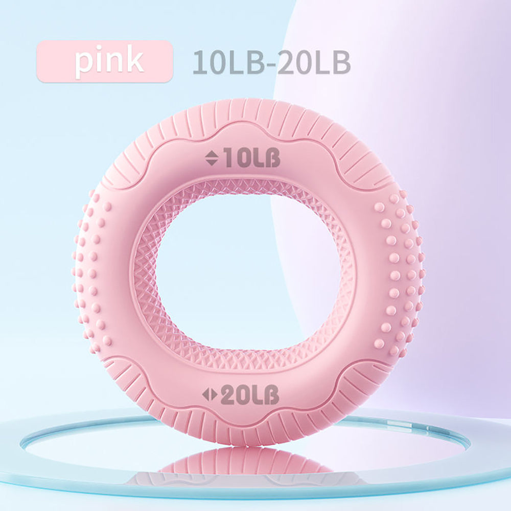 Silicone Arm Strengthening Exercise Gripping Ring Fitness Gym Finger Forearm Trainer Carpal Expander Hand Grip Strengthener Silicone Rings Fingers Forearms Exercises Grip Trainer