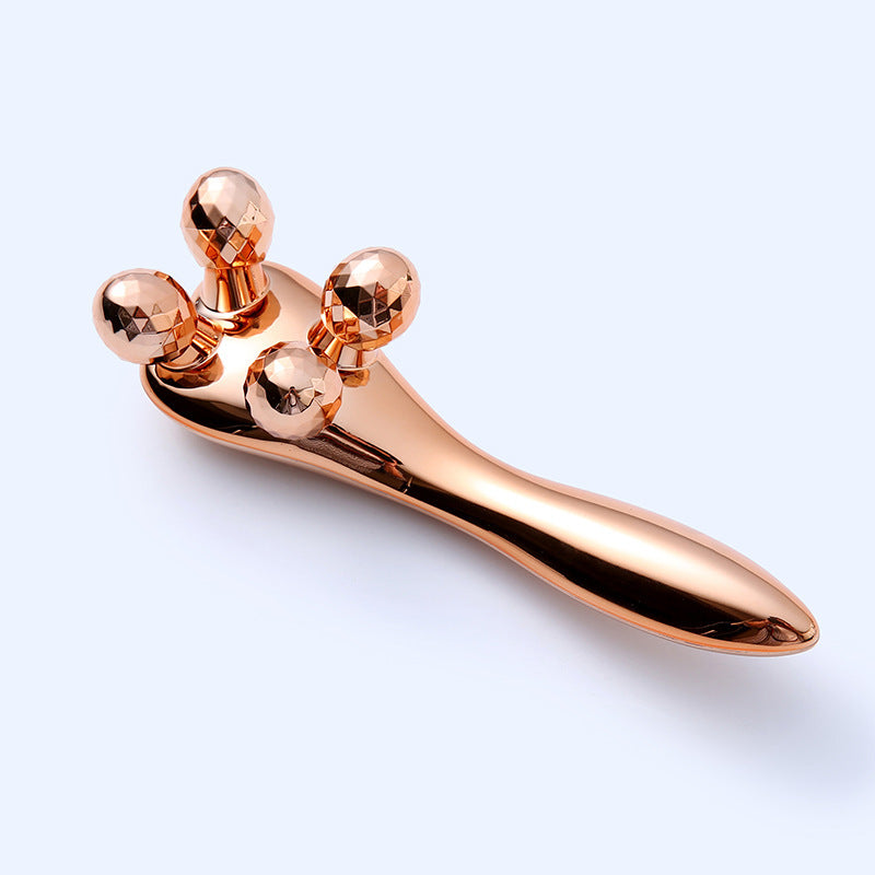 4D Face Slimming Four-Wheel Full Body Massage Device