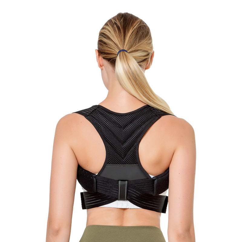 Anti-Humpback Correction Belt Back Sitting Posture Correction Open Shoulder High Chest Collarbone