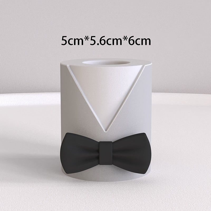 Creative Round Cup Candle Silicone Mold Concrete Aromatherapy Plaster Cup