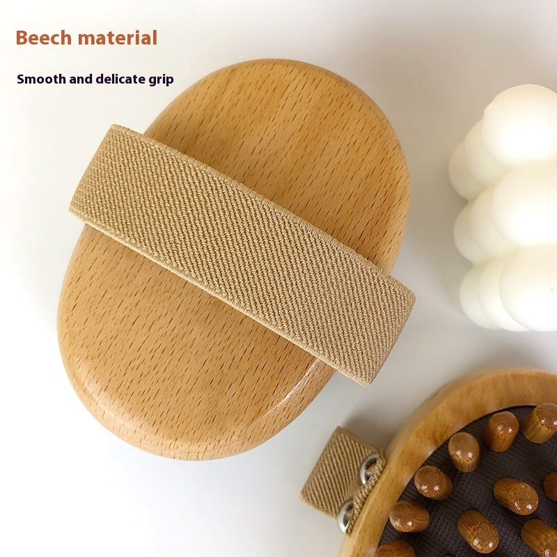 Air Cushion Meridian Comb Wooden Head Massage Comb Whole Body