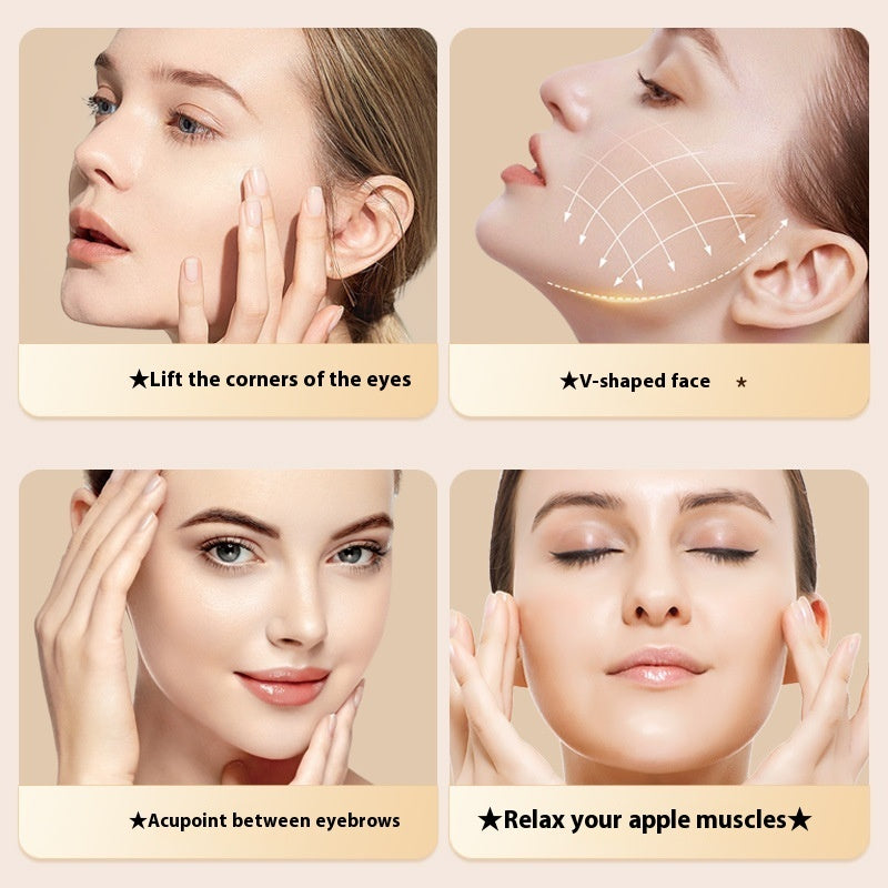 Jade Stone Nose Bridge Massage Electric Face Massager