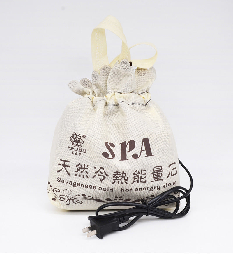 Spa Essential Oil Massage Stone Set