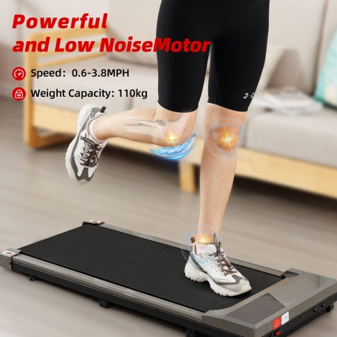 Flat Walker Indoor Treadmill in Black