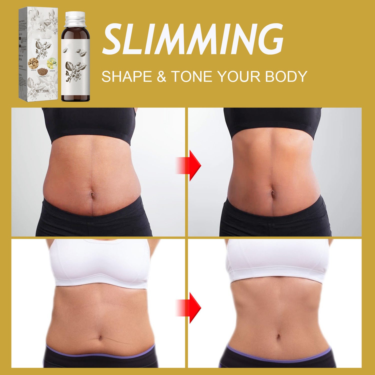 South Moon Slimming Massage Oil