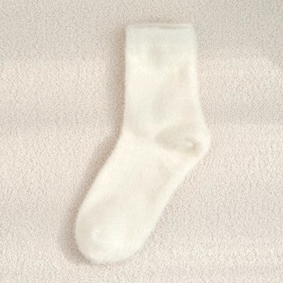 Mink Fur Socks For Women