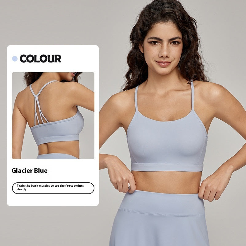 Backless Bra Lati Sports Workout Underwear