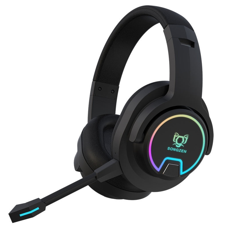 Headset Wireless With Microphone E-sports Games Noise Reduction Headset