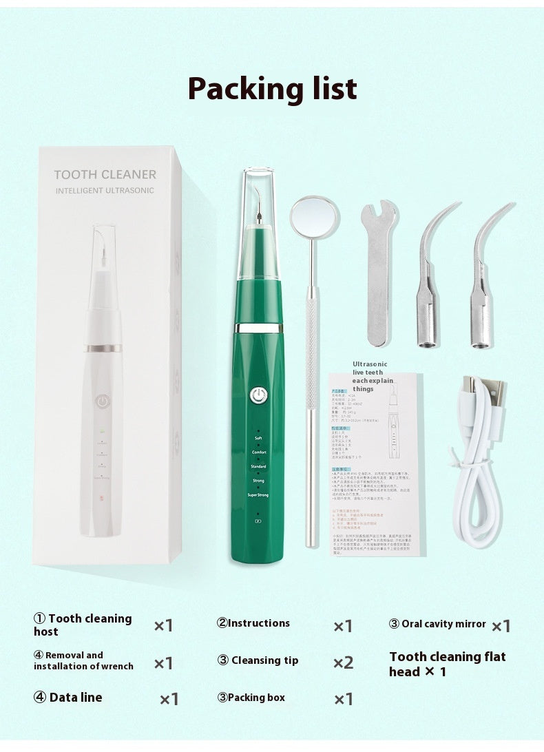 Ultrasonic Teeth Cleaner Portable Electric