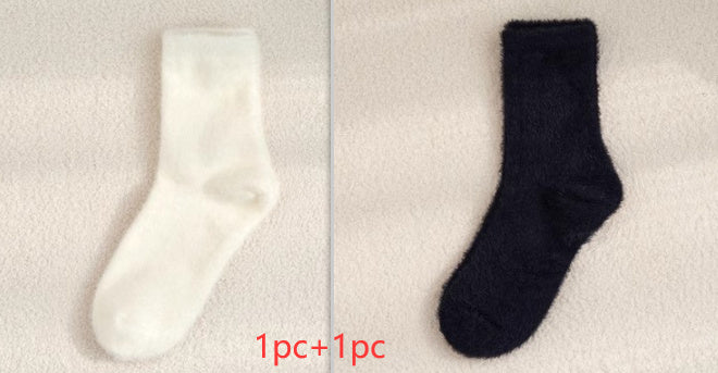Mink Fur Socks For Women