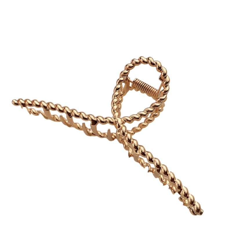 Minimalist Hair Clip Gold Silver