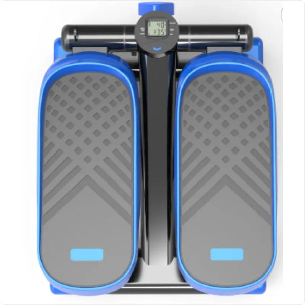 CD Monitor Downloads Home Office Exercise 330LBS Capacity Mini Stepper With Resistance Bands And LCD Monitor