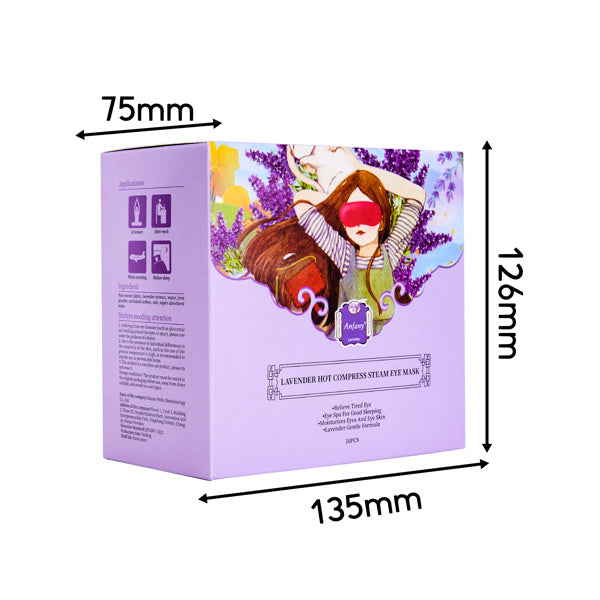 10 Pack Lavender Heated Eye Mask