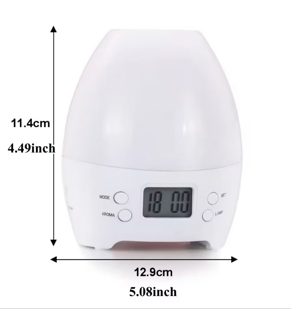 Aromatherapy Alarm Clock Illuminated Multi-Function Color LED Digital Clock