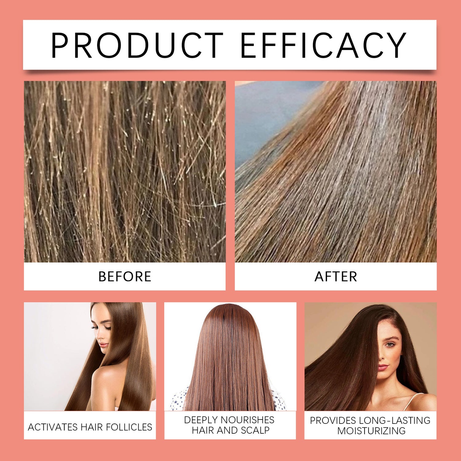 Keratin Hair Care Spray Moisturizing And Hydrating