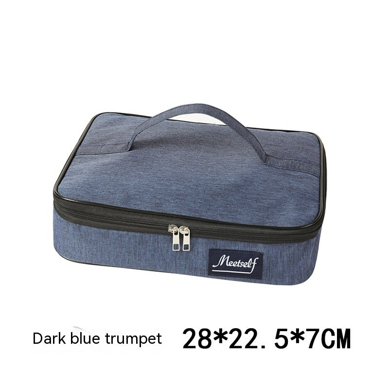 Flat Portable Lunch Bag Large