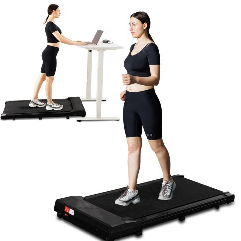 Flat Walker Indoor Treadmill in Black