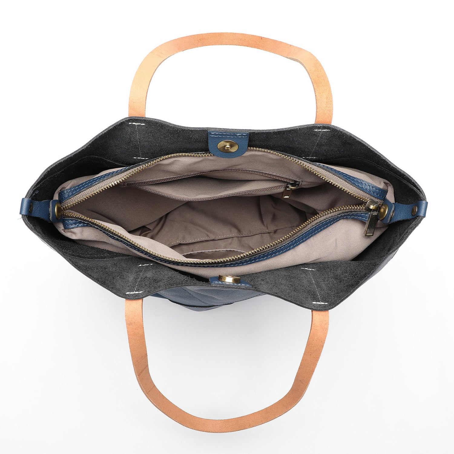 Handmade Genuine Leather Women's Bag High-grade Large Capacity One-shoulder Portable