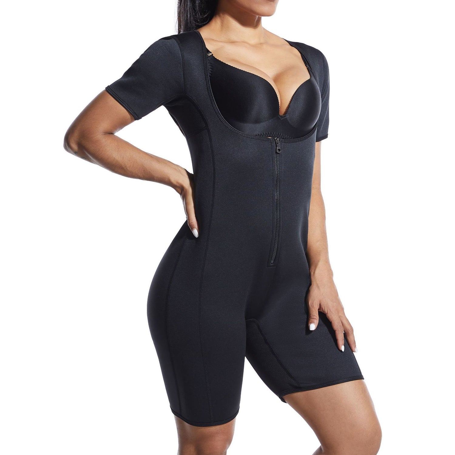 Curvy Plus Suze Neoprene Jumpsuit