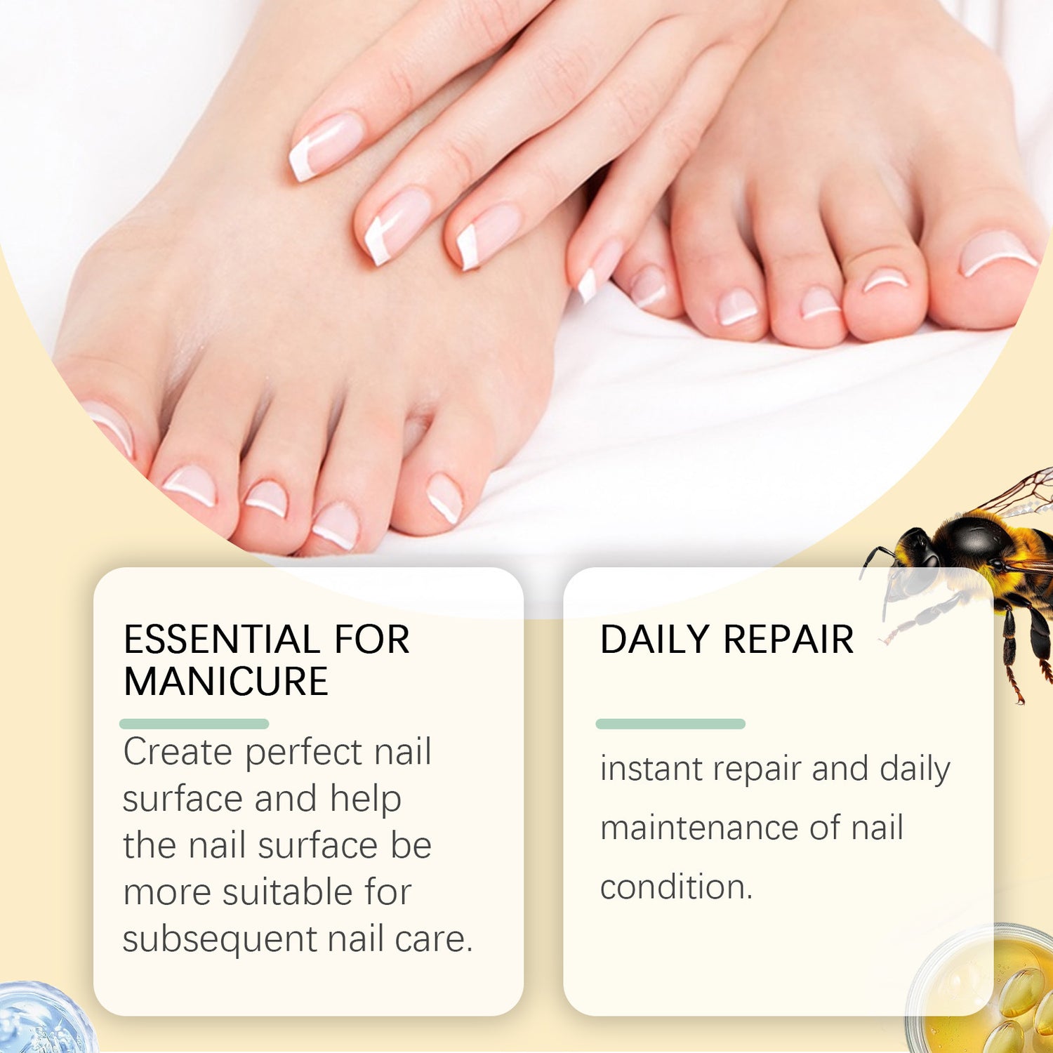 Deep Cleansing Nourishing Nail Care Solution