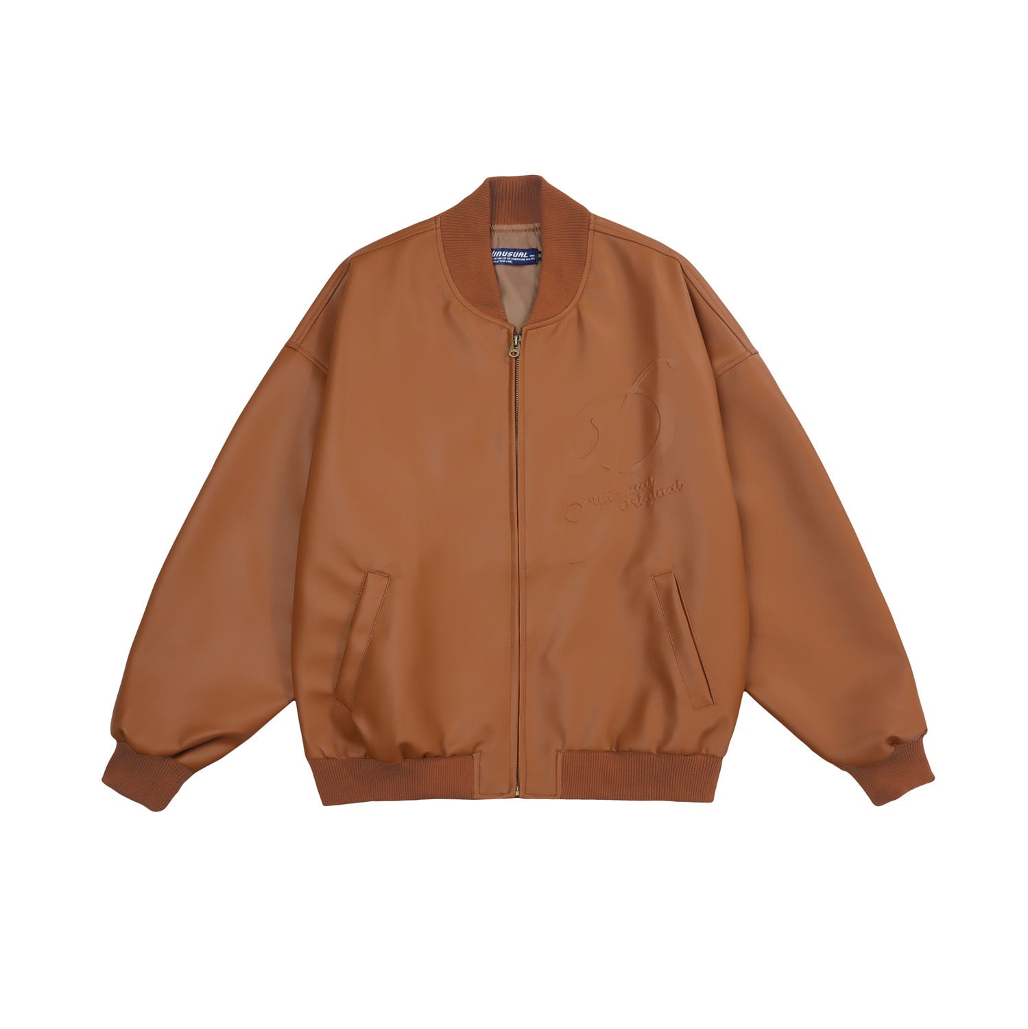 Boyfriend Style Retro Oversized Stand Collar Jacket