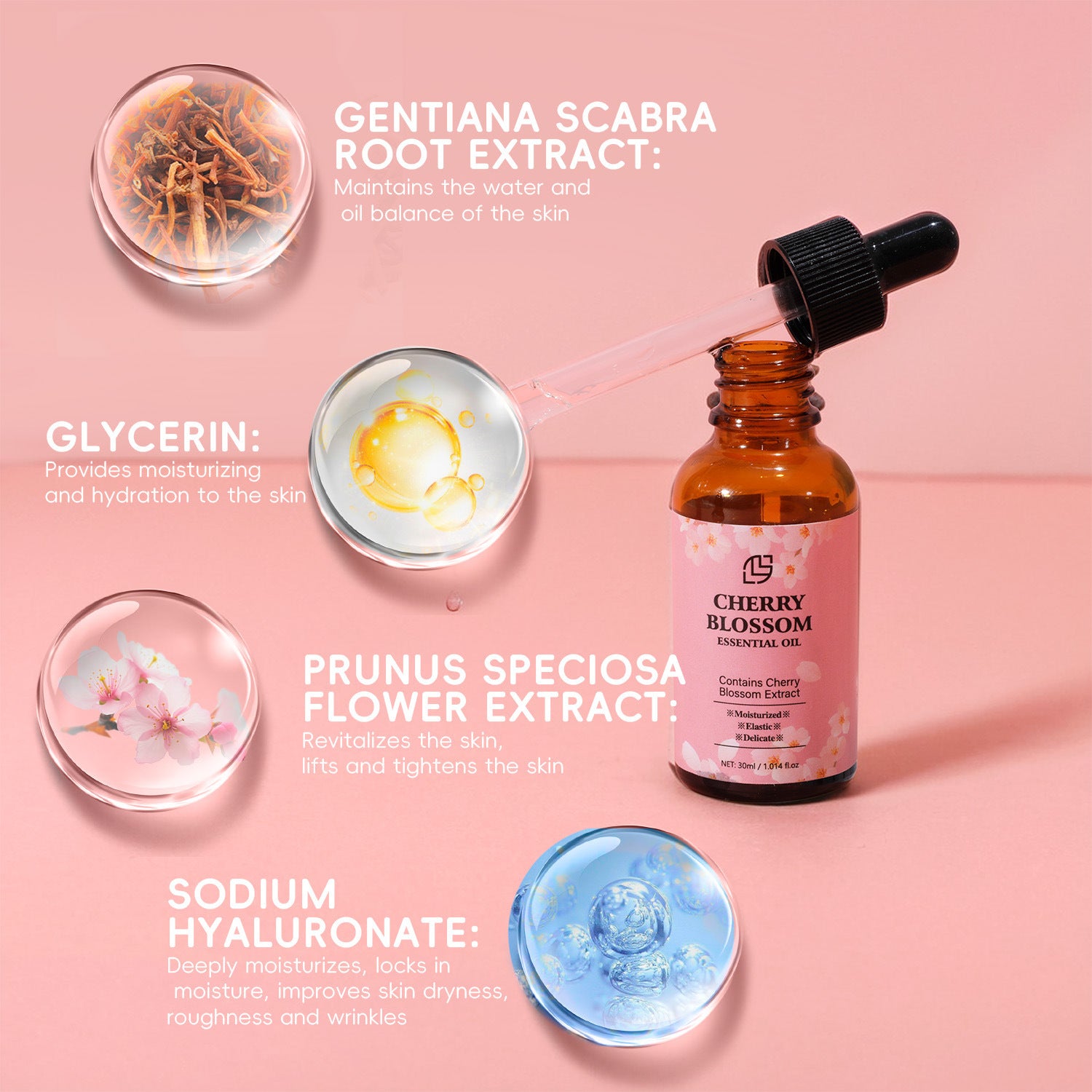 Cherry Blossom Face Treatment Oil 30ML