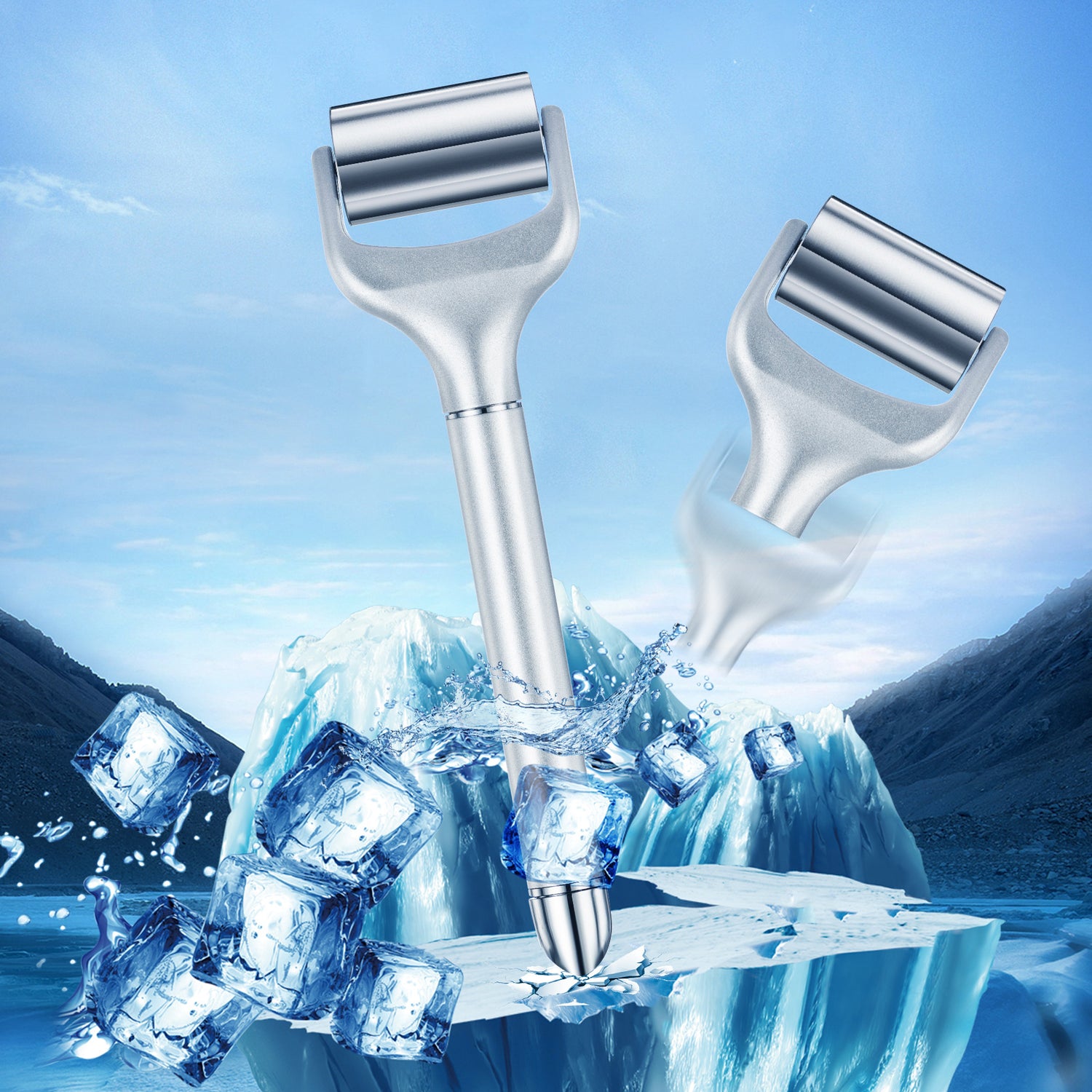 Ice Roller Applicator Cold Massage Therapy