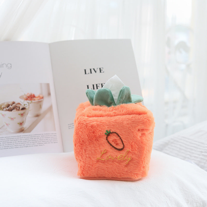 Fruit Shape Eye Mask Tissue Box Sleeve