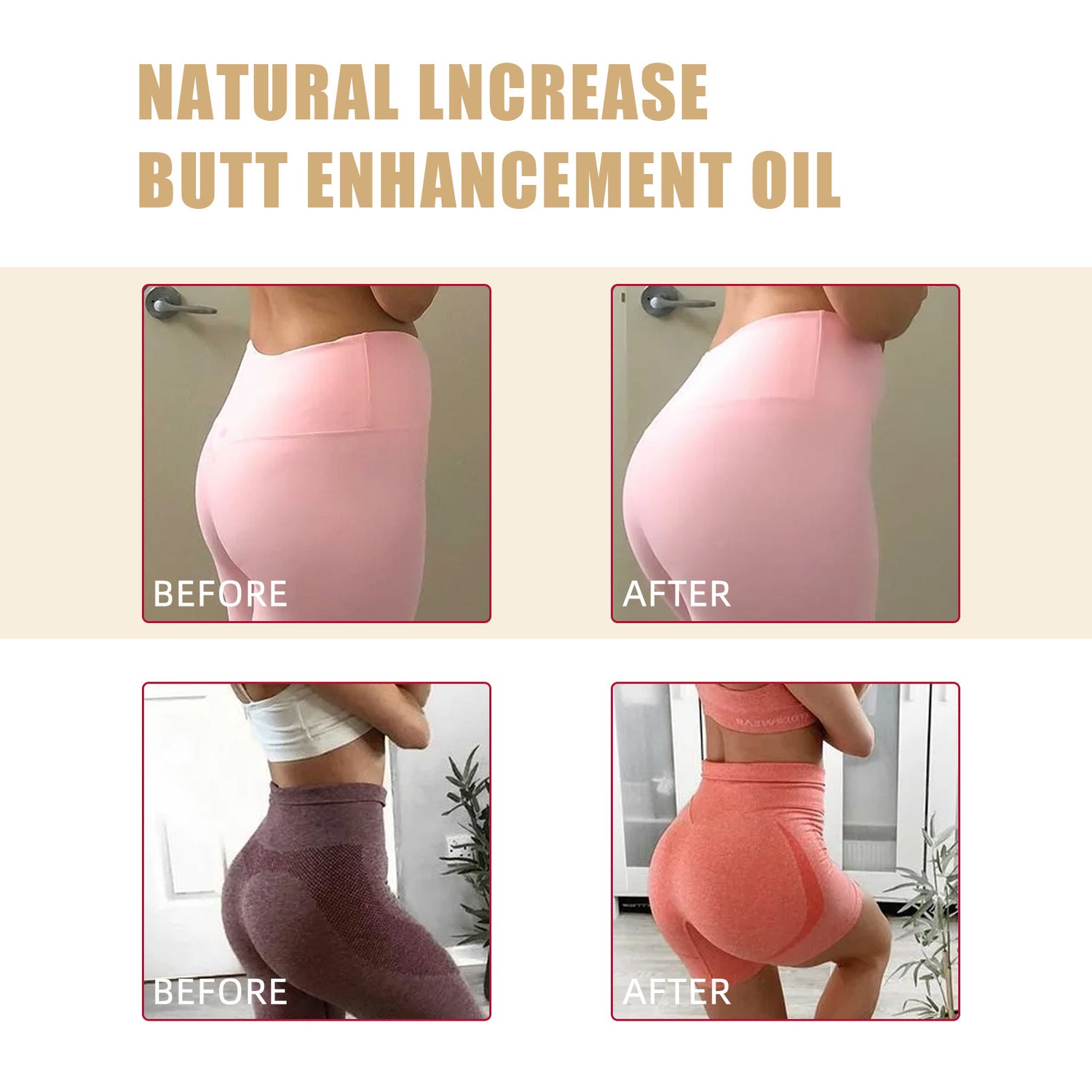 Hip Buttock Firming Lifting Massage Essential Oil