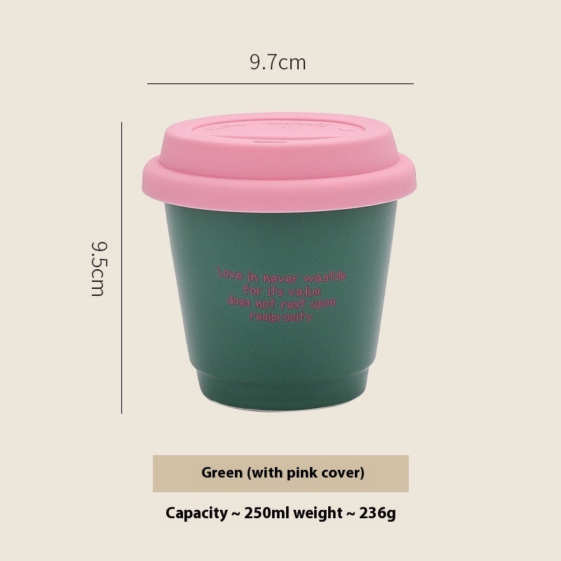 Dopamine Cute Portable Coffee Cup