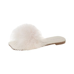 Women's Fashion Fur Slide Slipper